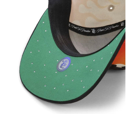 Hellstar Flame Snapback Hat