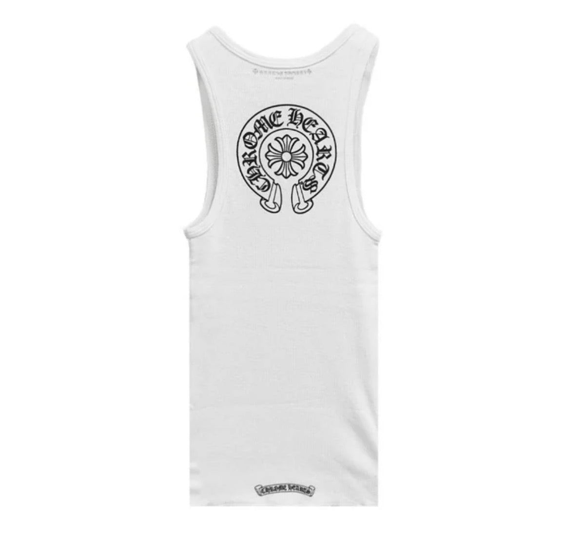 Chrome Hearts Horseshoe Tank White