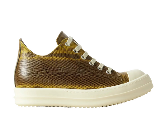 Rick Owens Hollywood Watersnake Low Sneakers
