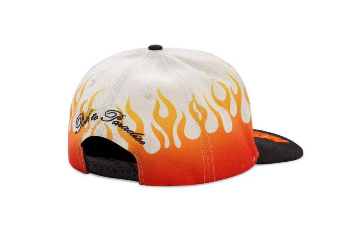Hellstar Flame Snapback Hat