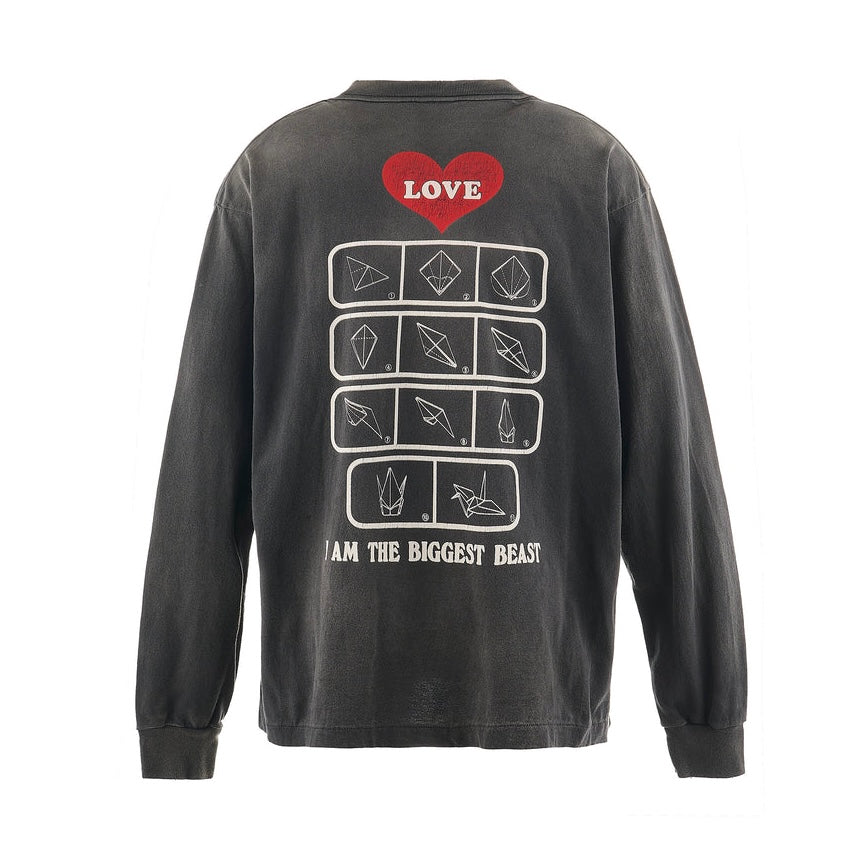 Saint Michael Love Long Sleeve Tshirt