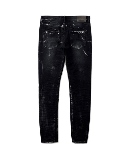 Purple Brand P001 Black Metallic Denim