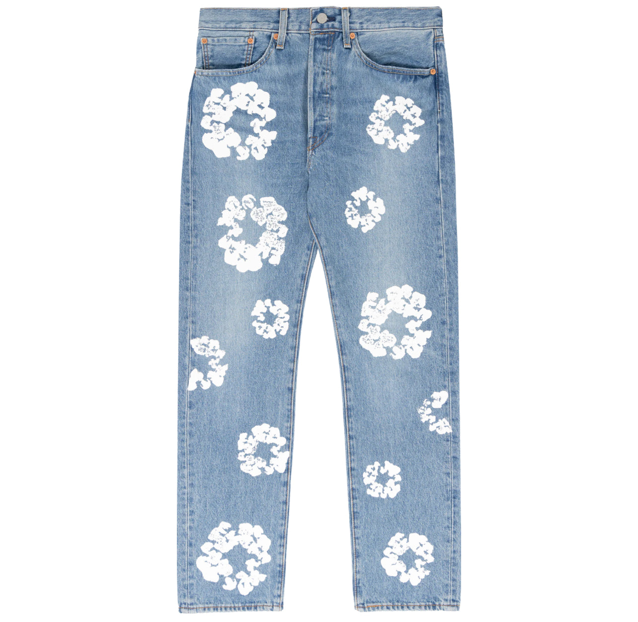 Denim Tears x Levi’s All Over Wreath Jean Light Wash