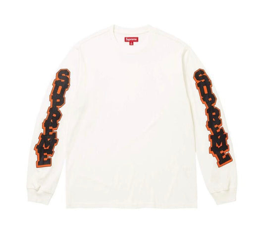 Supreme Cracked Long Sleeve Tee