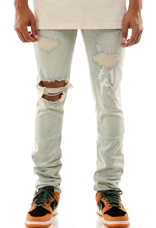 Ripped Denim Jeans
