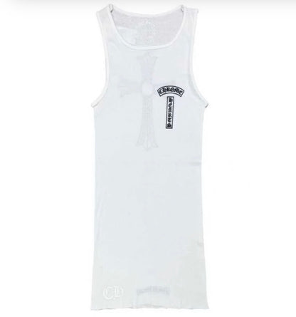 Chrome Hearts Cross Tank White