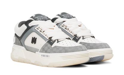 Amiri MA1 Embossed Grey Sneakers