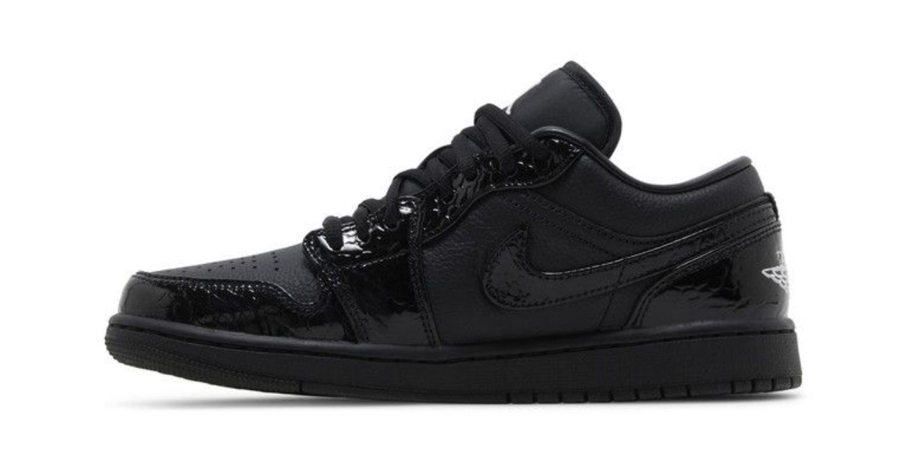 Jordan 1 Low Black Croc HJ7743-010