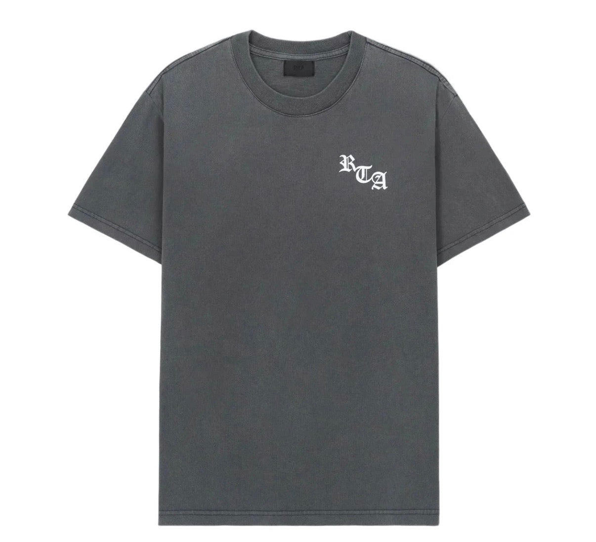 RTA Colin Oversized Vintage Old English LA Tee