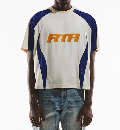 RTA Fonda Navy Bone Fusion Tee