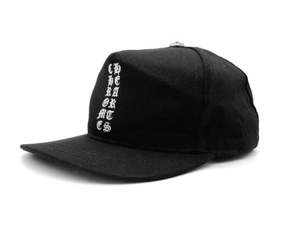Chrome Hearts Vertical Logo Baseball Hat