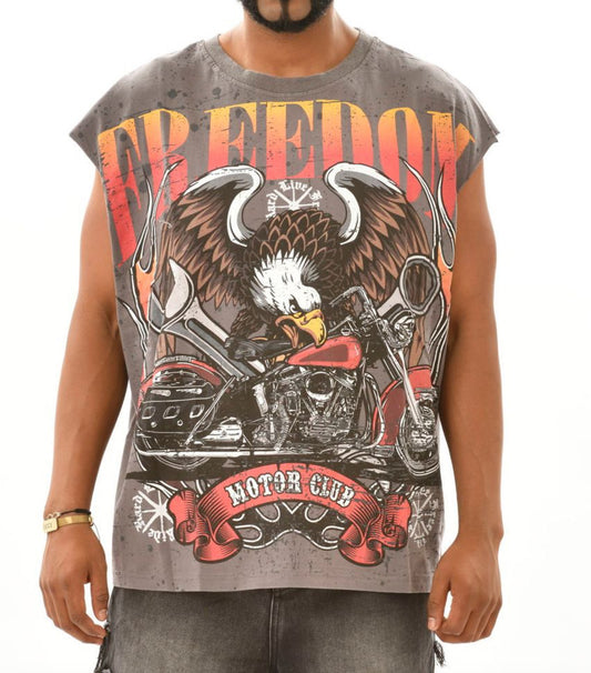 Freedom Motor Club Sleeveless Tee