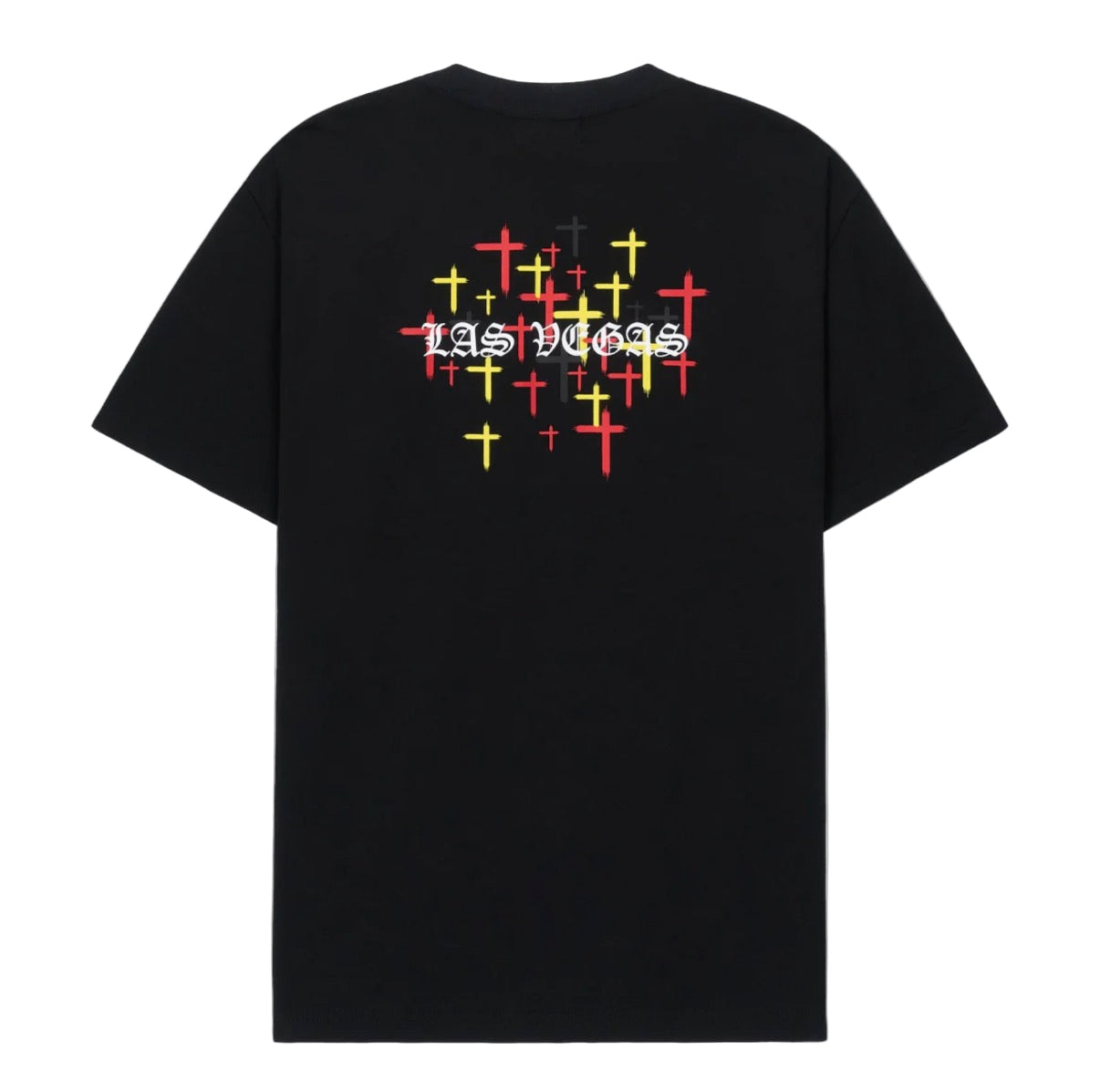 RTA Colin Oversized Black Old English LV Tee