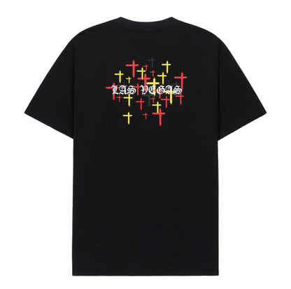 RTA Colin Oversized Black Old English LV Tee