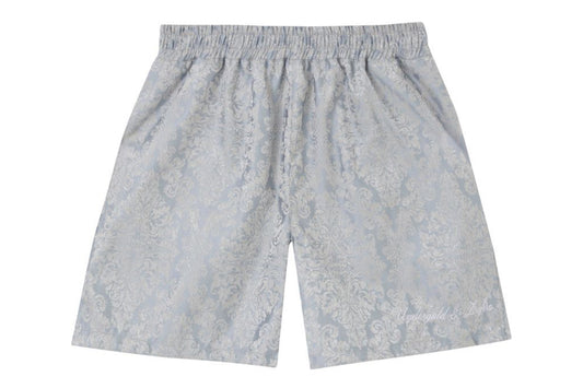 Riviera Jacquard Shorts Sky Blue