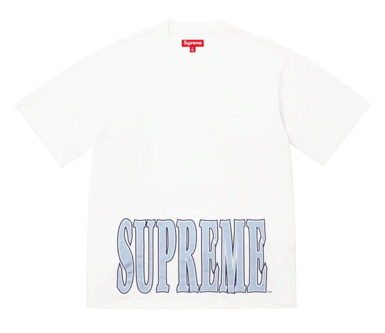 Supreme Cracked Logo Tee