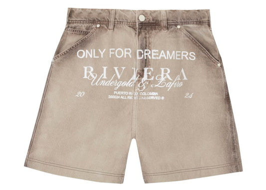 Riviera Basic Bermuda Shorts Cream