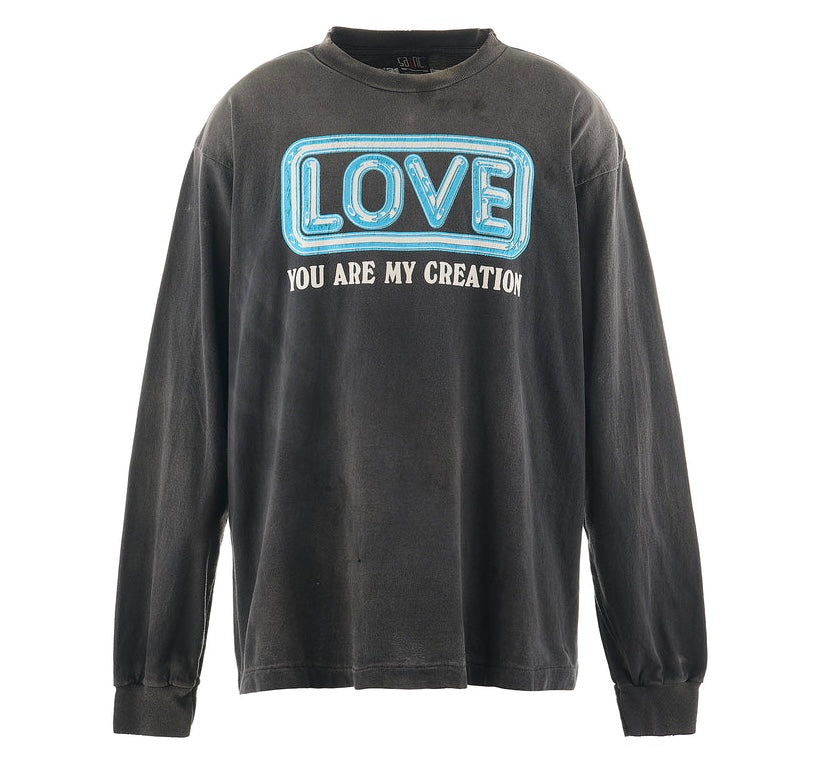 Saint Michael Love Long Sleeve Tshirt