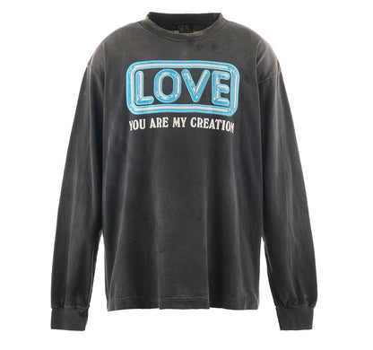 Saint Michael Love Long Sleeve Tshirt