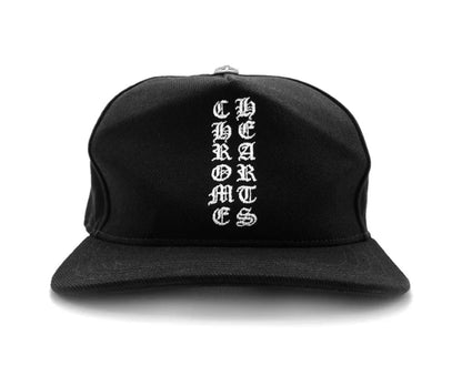 Chrome Hearts Vertical Logo Baseball Hat