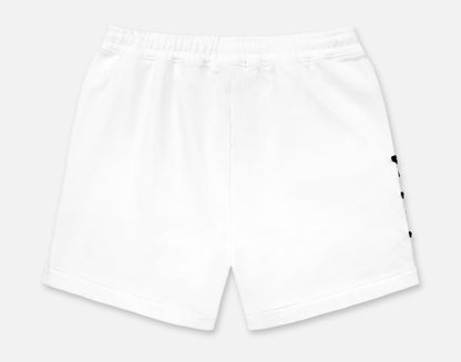 RTA Clyde College Logo White Sweatshorts