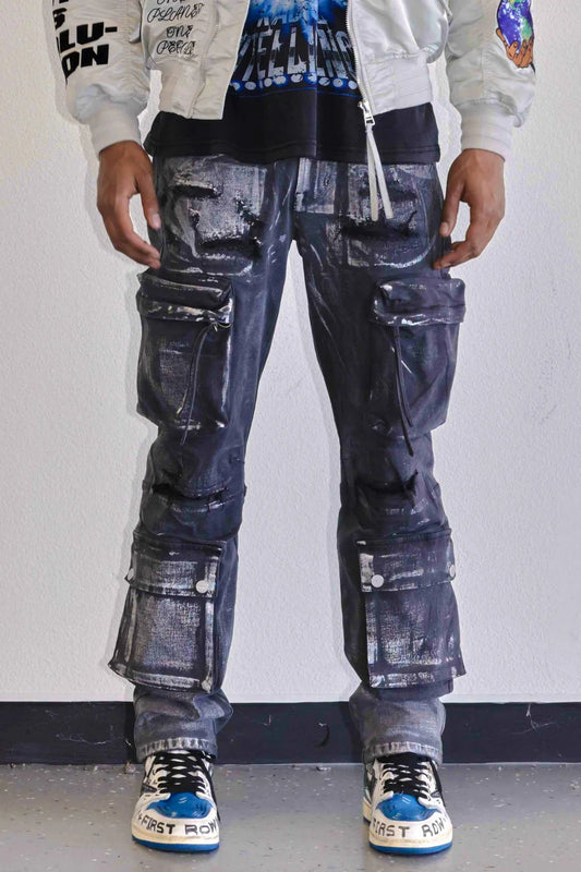 Cargo Utility Denim Jeans