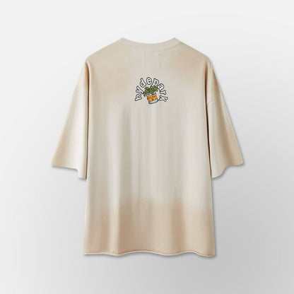 Puffing spinach -tee
