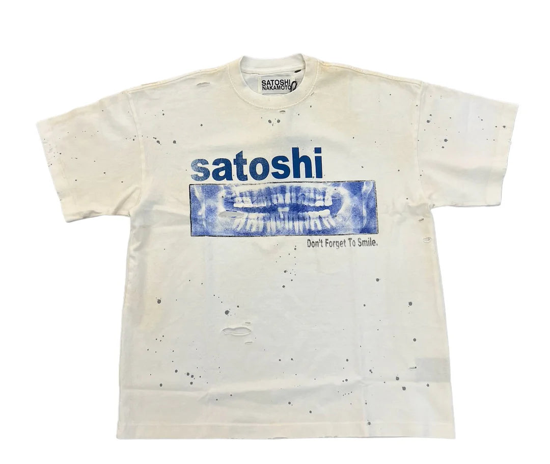 Satoshi Nakamoto Don't Forget To Smile Tee