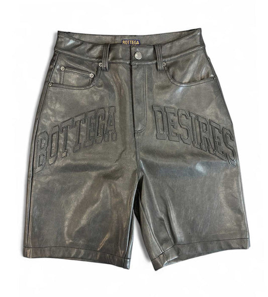 Bottega Desires Leather Short