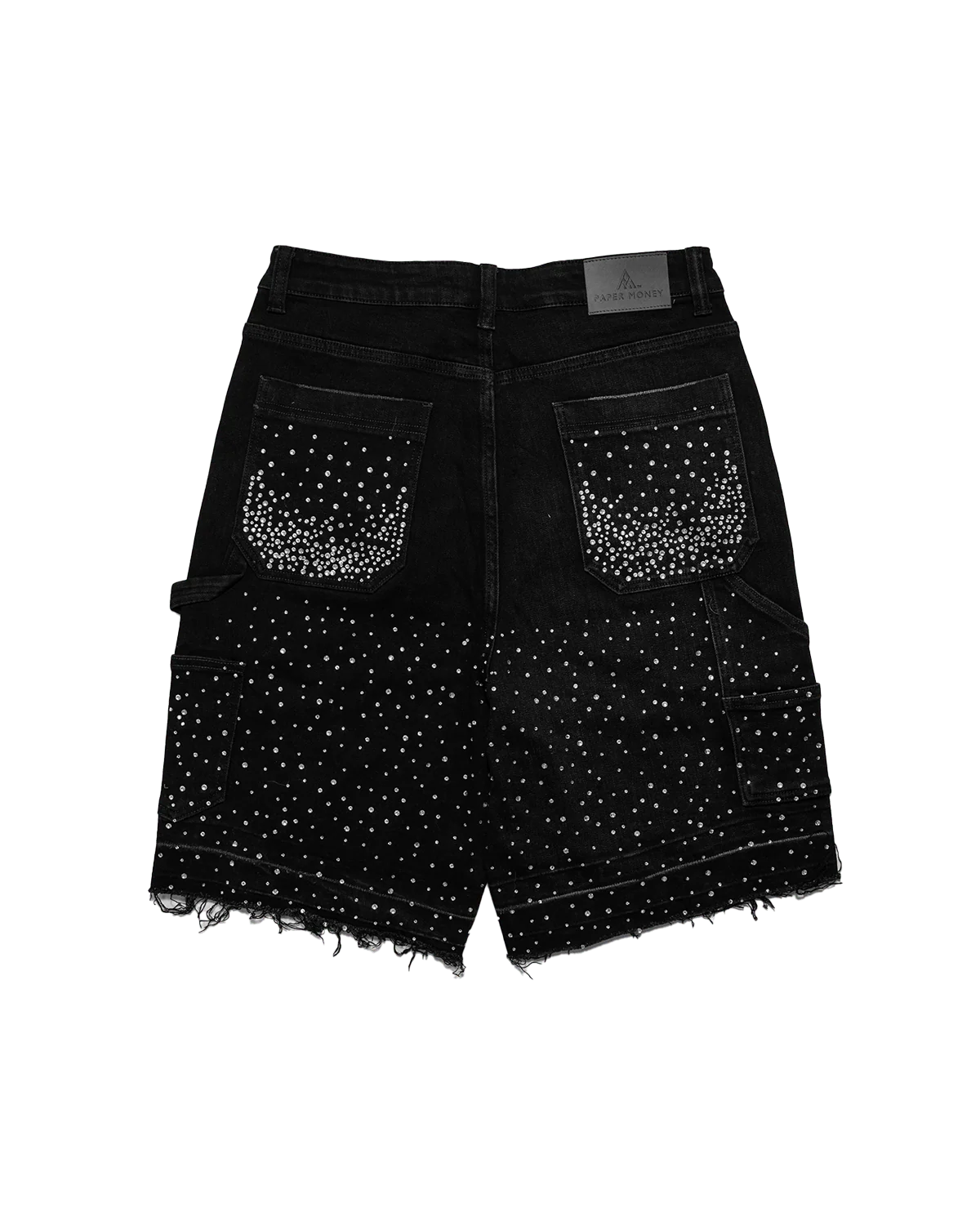 Diamond Denim Short Black
