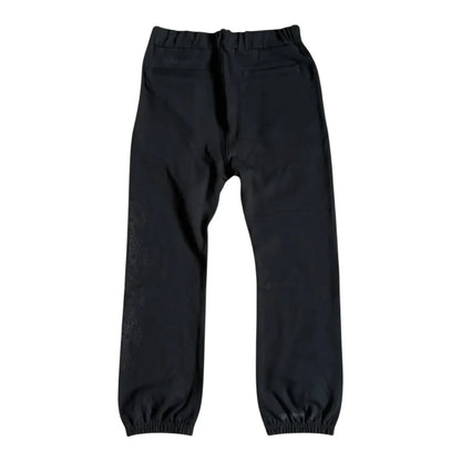 Chrome Hearts Miami Exclusive Cemetery Vertical Logo Sweatpants Black
