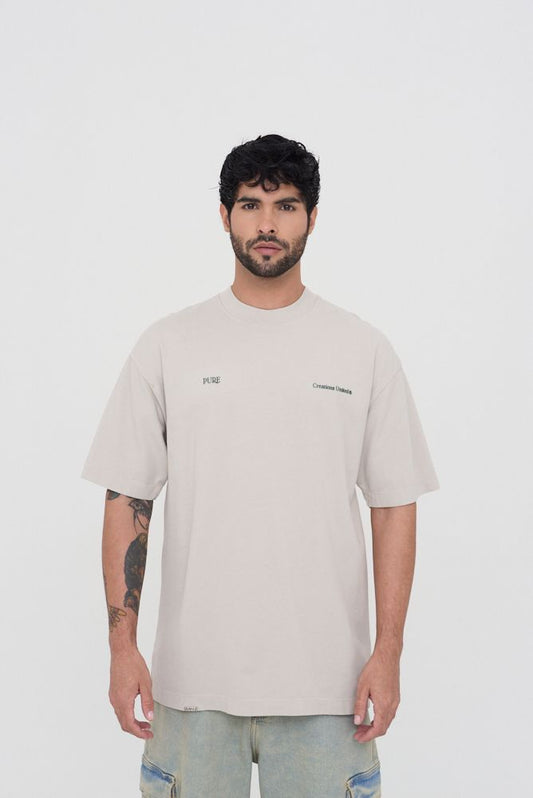 Aurea Arch Taupe Tshirt