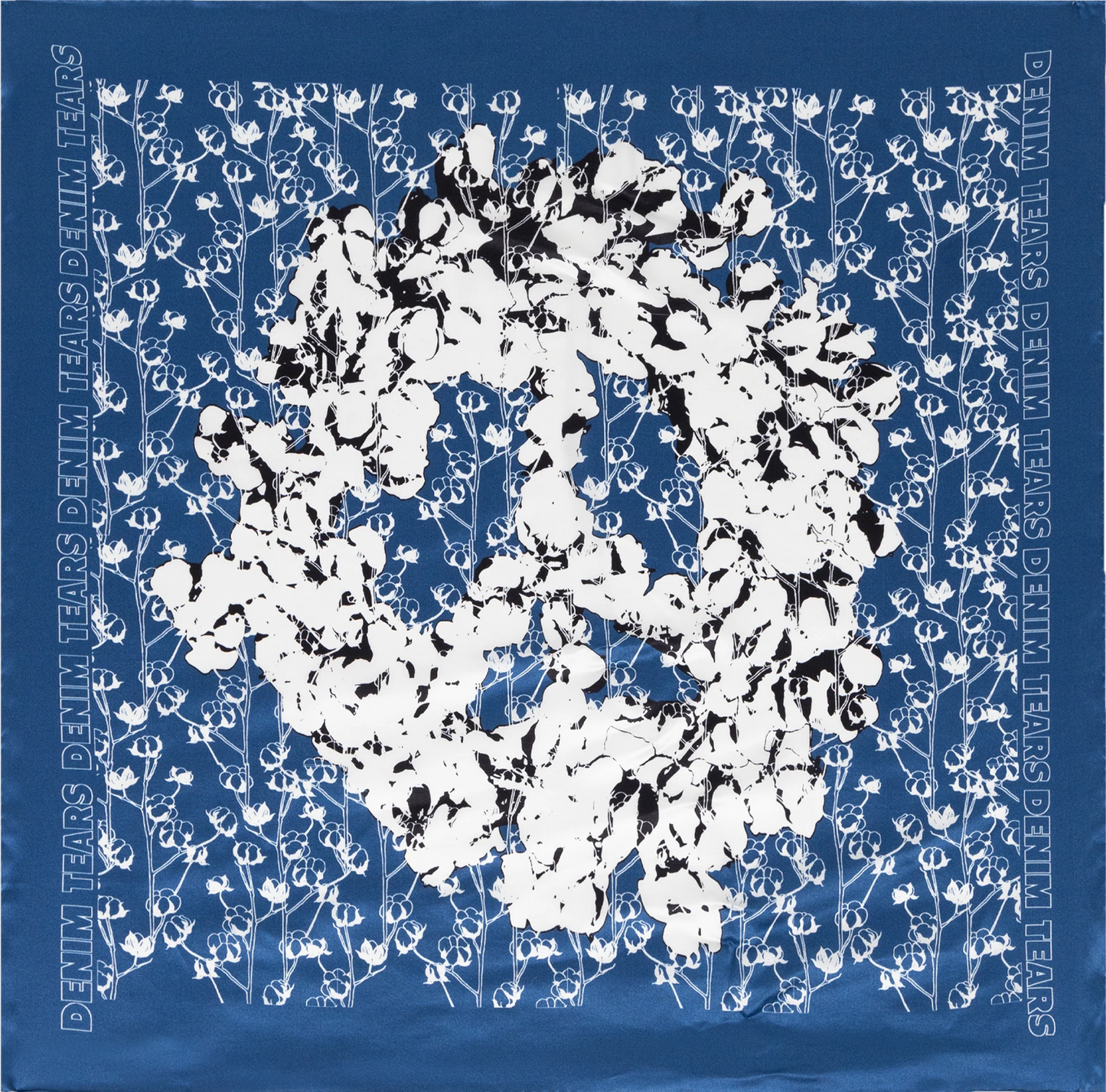 Denim Tears Cotton Wreath Silk Bandana