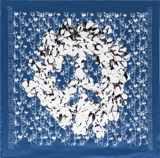 Denim Tears Cotton Wreath Silk Bandana