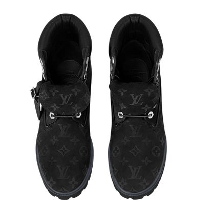 Louis Vuitton x Timberland 6" Ankle Boot Black Monogram