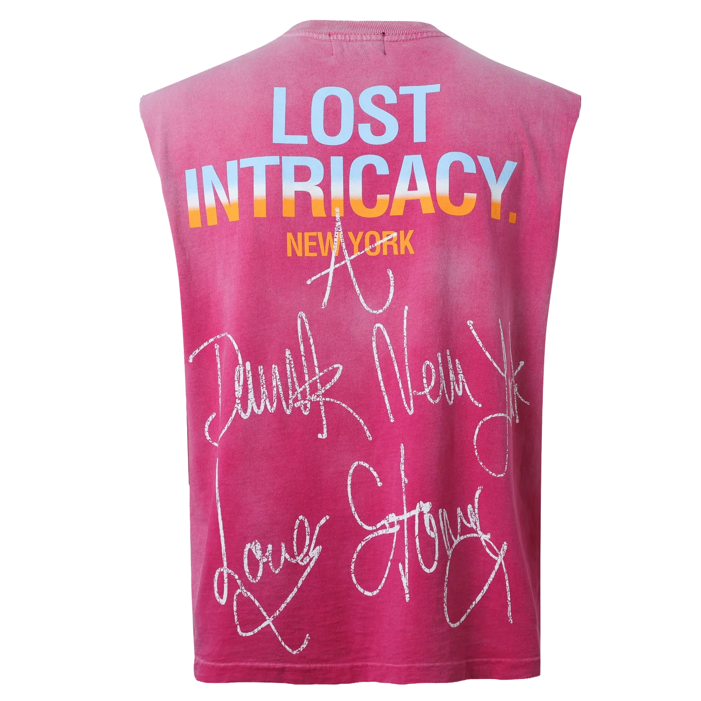 Lost Intricacy Girl With A Gun Sleeveless Tshirt