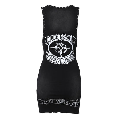 Lost Intricacy Black Icon Dress (Women)