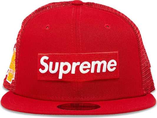 Supreme x New Era Hat Red