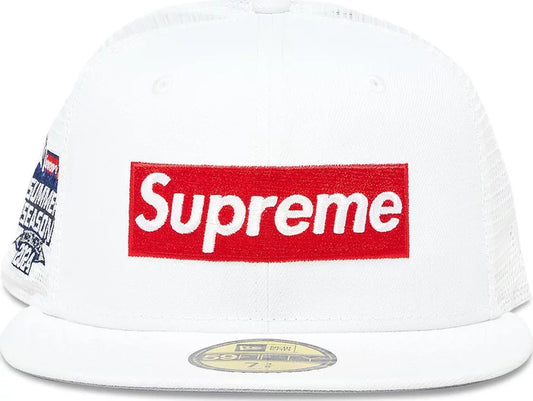 Supreme x New Era Hat White