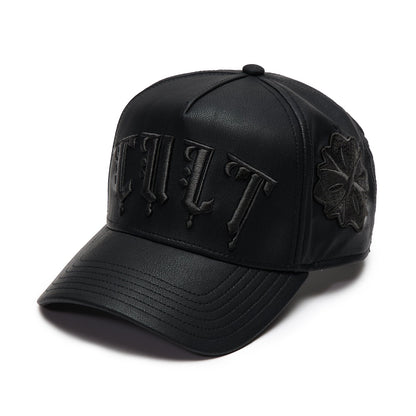 Cult x El Alfa Flower Leather Hat
