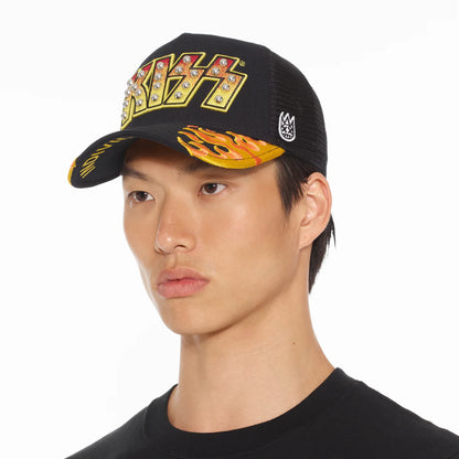 Cult Kiss Logo Hat Black