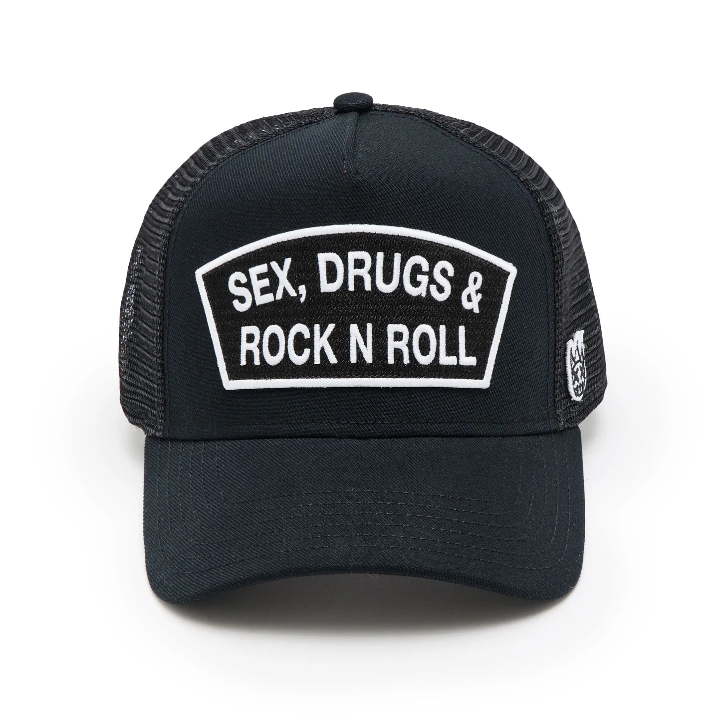 Cult Sex Drugs Rock N Roll Hat Black