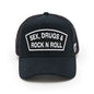 Cult Sex Drugs Rock N Roll Hat Black