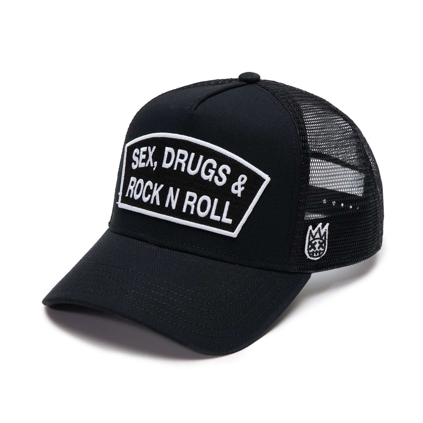 Cult Sex Drugs Rock N Roll Hat Black