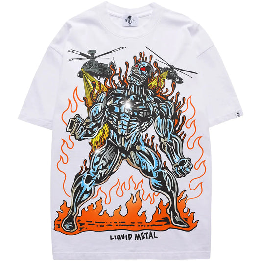 Warren Lotas Liquid Metal Tshirt