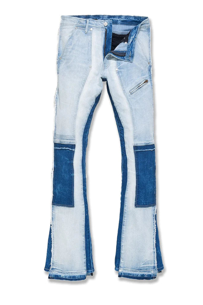 Martin Stacked Maverick Jeans Ice