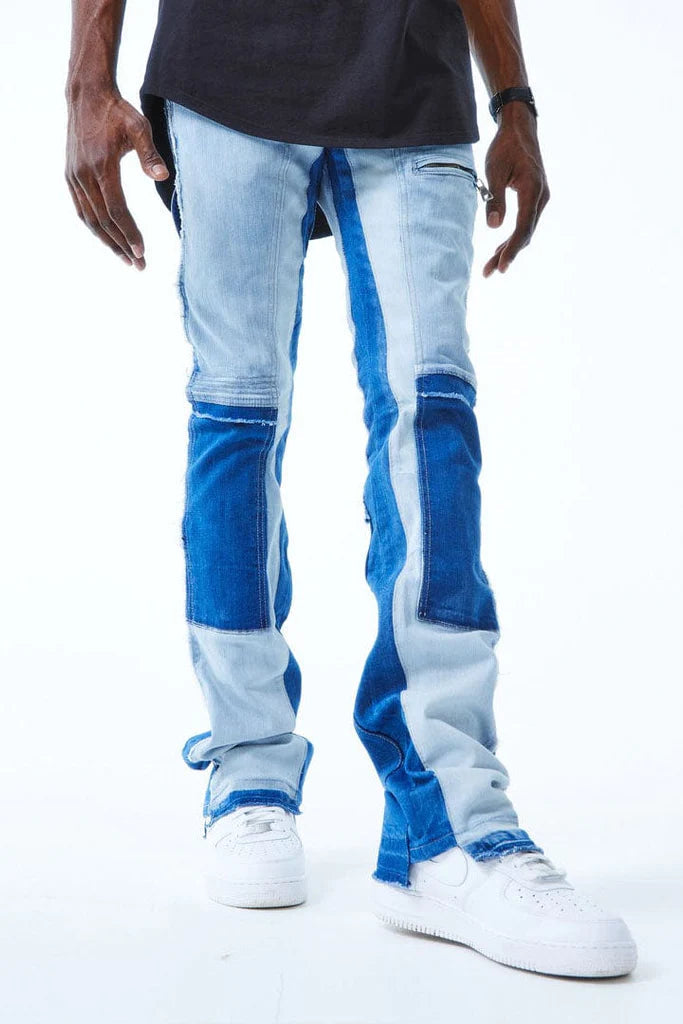 Martin Stacked Maverick Jeans Ice