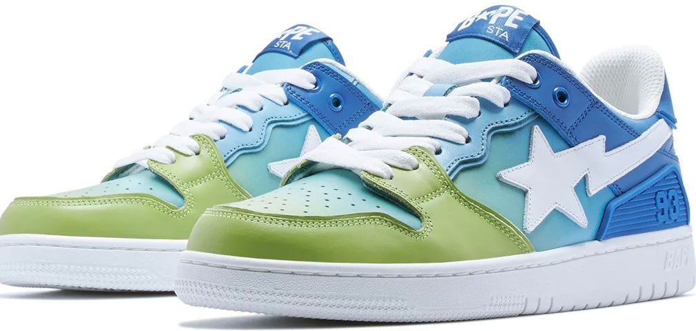 Bape Sk8 Sta Blue Green