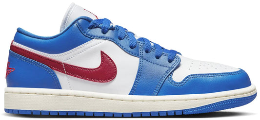 Jordan 1 Low Blue Gym Red DC0774-416