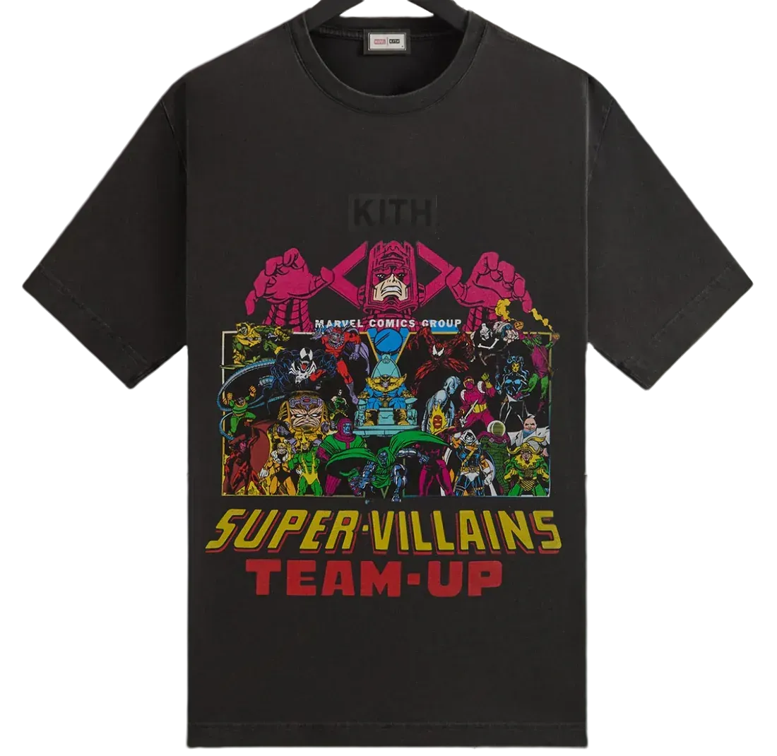 Kith x Marvel Team Vintage Tee